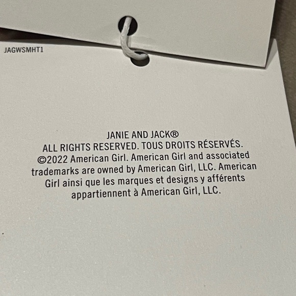 NWT American Girl Janie and Jack red tulle skirt - Picture 5 of 10